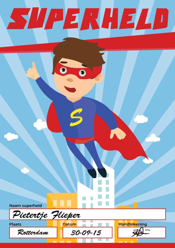Haal nu je superheld diploma bij diplomashop.nl!