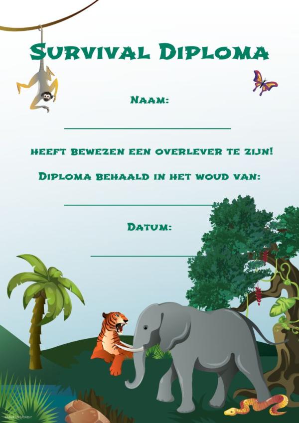 survival diploma diplomashop