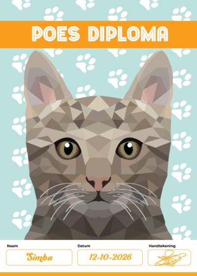 Poezen diploma diplomashop